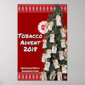 Affiche de l'Avent du tabac 2018 (Devant)