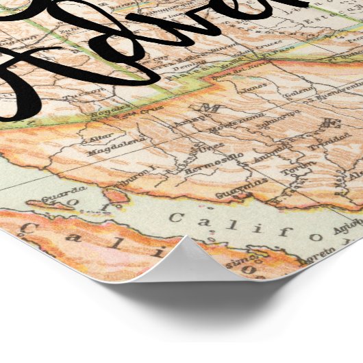 Affiche de l'aventure douce de l'amour (Coin)