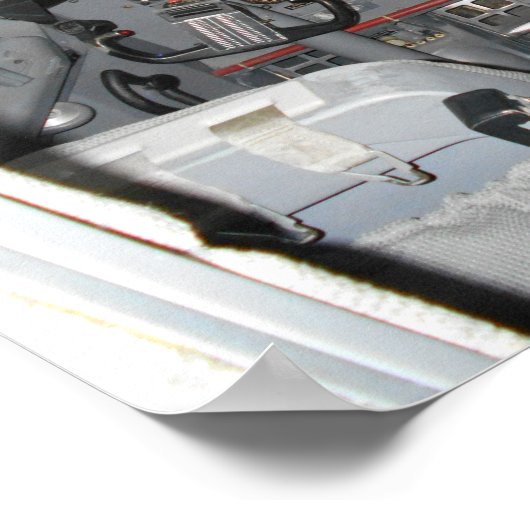 affiche de l'avion (Coin)