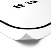 Affiche de l'avis du personnel (Coin)