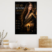 Affiche de leadership exécutif Lead Beyond (Cuisine)