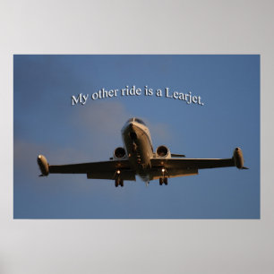 Affiche de Learjet