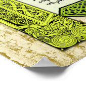 Affiche de l'échantillon celtique (Coin)