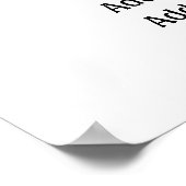 Affiche de l'école / bibliothèque - SRF (Coin)