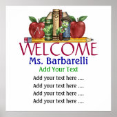 Affiche de l'école / bibliothèque - SRF (Devant)