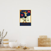 Affiche de l'école de ski (Cuisine)