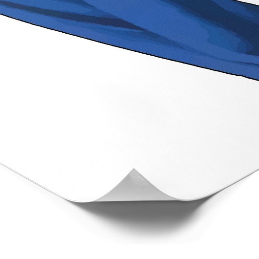 Affiche de l'école de ski (Coin)