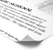 Affiche de l'école magique de la Croix-Noire n° 2 (Coin)