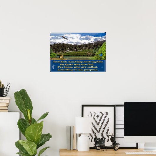 Affiche de l'écriture des révélations (Bureau à domicile)