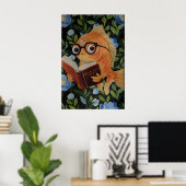 Affiche de lecture de poissons fantaisistes - Thèm (Bureau à domicile)