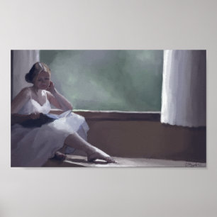 Affiche de lecture du jour pluvieux Imprimer