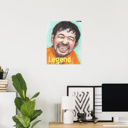 Affiche de légende (Bureau à domicile)