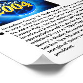 Affiche de l'élection présidentielle américaine de (Coin)