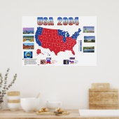 Affiche de l'élection présidentielle américaine de (Cuisine)