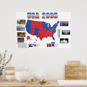 Affiche de l'élection présidentielle américaine de (Cuisine)