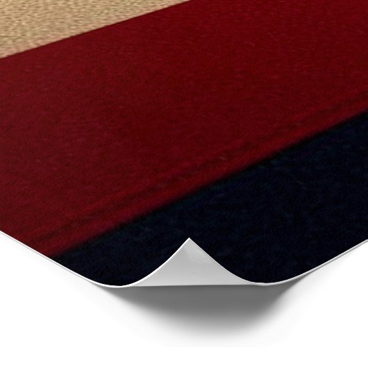 Affiche de l'élection présidentielle HARRIS WALZ 2 (Coin)