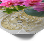 Affiche de l'élégance de l'orchidée (Coin)