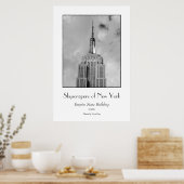 Affiche de l'Empire State Building (Cuisine)