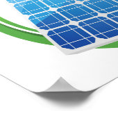 Affiche de l'énergie solaire (Coin)