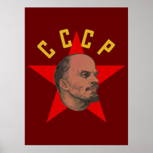 Affiche de Lénine CCCP