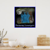 affiche de l'enquêteur paranormal (Cuisine)