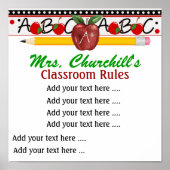 Affiche de l'enseignant de l'école - SRF (Devant)