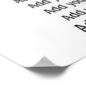 Affiche de l'enseignant de l'école - SRF (Coin)