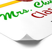 Affiche de l'enseignant de l'école - SRF (Coin)