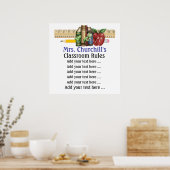 Affiche de l'enseignant de l'école - SRF (Cuisine)