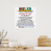 Affiche de l'enseignant de l'école - SRF (Cuisine)