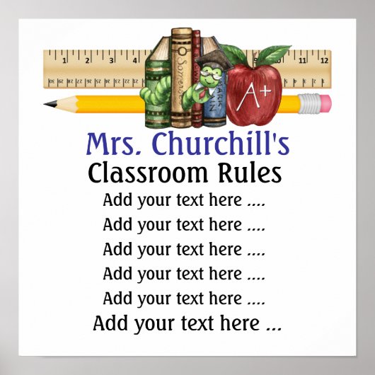 Affiche de l'enseignant de l'école - SRF (Devant)