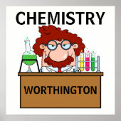 Affiche de l'enseignant en SCIENCE (Devant)