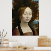 Affiche de Léonard de Vinci, Ginevra de' Benci (Cuisine)
