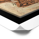Affiche de Leonardo Davinci (Coin)