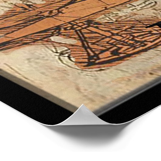 Affiche de Leonardo Davinci (Coin)