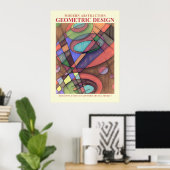 Affiche de l'EP Abstrait Géométrique No. 3 (Bureau à domicile)