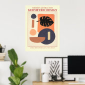 Affiche de l'EP Abstrait Géométrique No. 7 (Bureau à domicile)