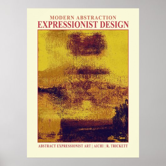 Affiche de l'EP Expressionniste n°2 (Devant)