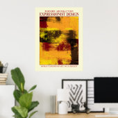 Affiche de l'EP Expressionniste N° 5 (Bureau à domicile)