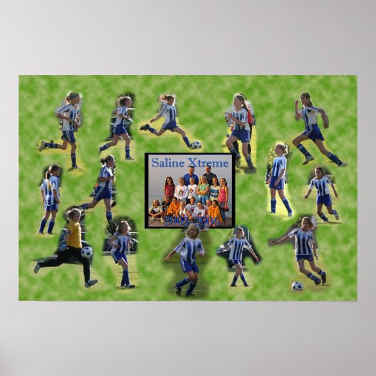 Affiche de l'équipe de Saline Xtreme 2005-2006 (Devant)