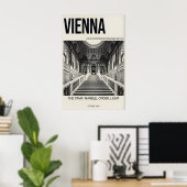Affiche de l'escalier en marbre Vienne Architectur (Bureau à domicile)