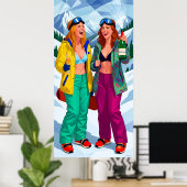 Affiche de l'Escapade d'Après-Ski d'Hiver à Zakopa (Bureau à domicile)
