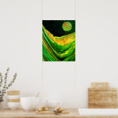 Affiche de l'espace cool, affiche de science-ficti (Cuisine)