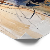 Affiche de l'esprit abstrait Navy Copper (Coin)