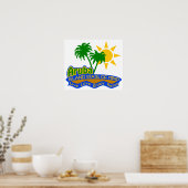 Affiche de l'état d'esprit d'Aruba (Cuisine)