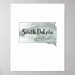 Affiche de l'État du Dakota du Sud