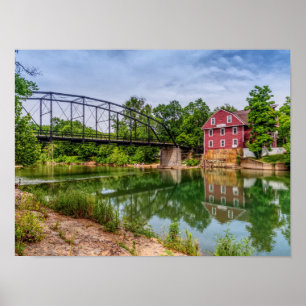 Affiche de l'été à War Eagle Mill