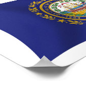 Affiche de l'étendard du New Hampshire (Coin)