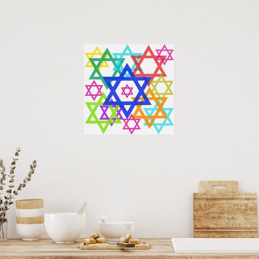 Affiche de l'étoile de David (Cuisine)