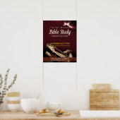 Affiche de l'étude biblique de l'église (Cuisine)